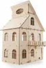 3D Holzmodell - Puppenhaus 54 cm Produktbild-Vorschau 5
