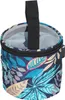 Torba typu bucket z wzorem liści, tkanina oxford, motek Podgląd zdjęcia produktu 3