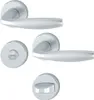 Hoppe New York Rosettengarnitur F1 Aluminium Natur Produktbild-Vorschau 1