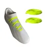 Schmale flache Schnürsenkel für moderne Schuhe und Fussballschuhe - Blau - 90 cm Produktbild-Vorschau