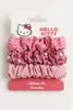 Hello Kitty Scrunchie Haargummi-Set 3 Stk. Produktbild-Vorschau 1