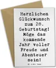Mr. & Mrs. Panda Grußkarte Spruch 28. Geburtstag - Weiß - Produktbild-Vorschau 1