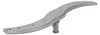 A gray spray arm from a dishwasher, shown at an angle against a white background. Produktbild-Vorschau