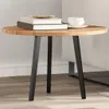 vidaXL Stolová doska okrúhla Ø60x2 cm z masívneho dreva Náhľad obrázku produktu 2