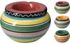 Aschenbecher - farbig - D14 cm - Steingut - grun - rund - Produktbild-Vorschau 2