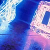 Gamingteppich Antirutsch im leuchtenden Symbolenmuster Produktbild-Vorschau 3
