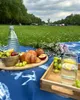 Zagatto Pikniková Deka 200x200cm s Rukojetí Vzor Lodi ZG975 Náhled obrázku produktu 5