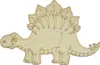 Oblique Unique Holz Dinosaurier 8er Set zum Bemalen Dinos Produktbild-Vorschau 3