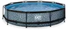 Piscina fuori terra EXIT Stone con telaio, ø360, con pompa Anteprima dell’immagine prodotto 1