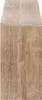 A side view of a shoe bench with a wood grain texture. Produktbild-Vorschau