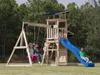 AXI Malik Spielturm aus Holz mit 2 Schaukeln | XXL Produktbild-Vorschau 3