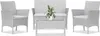 Ensemble de meubles de jardin 4 pièces Pour usage extérieur Voir les images du produit 10