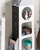 BELIANI Dětská knihovna bílá MDF nohy z masivního dřeva Náhled obrázku produktu 4