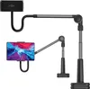 A product shot of a tablet holder with multiple articulated arms and a base. Náhľad obrázku produktu