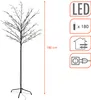 Spetebo třešňový strom pro venkovní použití se 180 LED Náhled obrázku produktu 2
