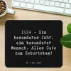 Mr. & Mrs. Panda Mauspad Spruch 1924 Geburtstag - Schwarz - Produktbild-Vorschau 2