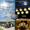 Solar LED Lichterkette 8m 40 LEDs warmweiß 8 Modi Produktbild-Vorschau 4