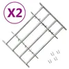 vidaXL Okenní mřížka nastavitelná pro okna 2 ks 1000-1500 Náhled obrázku produktu 5