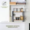 portaspezie eluno, portaoggetti da cucina, in bambù e Anteprima dell’immagine prodotto 3