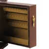Šperkovnice, šperkový kufřík, 5 vrstev, dřevěná Náhled obrázku produktu 11