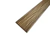 A single plank of wood with a dark, textured grain pattern is shown diagonally against a white background. Podgląd zdjęcia produktu
