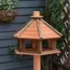 PawHut Vogelhaus hölzerner Vogelständer mit wasserfestem Produktbild-Vorschau 9