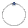 PANDORA Damenarmband aus 925er Silber mit blauen Kristallen Produktbild-Vorschau 5
