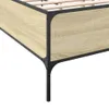 Bettgestell Sonoma-Eiche 200x200 cm Holzwerkstoff und Produktbild-Vorschau 6
