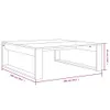 Couchtisch Grau Sonoma 100x100x35 cm Holzwerkstoff Produktbild-Vorschau 7