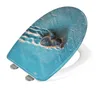 A toilet seat with a printed image of a sea turtle. Produktbild-Vorschau