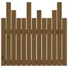 The Living Store Wand-Kopfteil Honigbraun 82,5x3x80 cm Produktbild-Vorschau 6