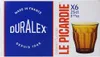 6x Ambra 250ml Picardie Glass Tumbler - Bicchiere in vetro Anteprima dell’immagine prodotto 8