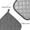 Set mit 4 hitzebeständigen Ofenhandschuhen (bis 298 °C), 18 Produktbild-Vorschau 4