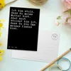 Mr. & Mrs. Panda Postkarte Ich bin stolz, dass... - Schwarz Produktbild-Vorschau 3