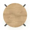 Runder Ausziehbarer Tisch für Esszimmer - 80-120 cm Produktbild-Vorschau 13