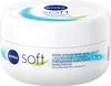 A white jar of NIVEA Soft cream. Náhled obrázku produktu