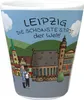 Sehenswürdigkeiten von Leipzig Blumentopf - Dekorativer Produktbild-Vorschau 1