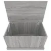 vidaXL Cassapanca Grigio Sonoma 70x40x38 cm Materiale Anteprima dell’immagine prodotto 7