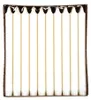 Papstar Kronkerzen Ø 2,2 cm · 20 cm weiß aus 100 % Stearin, Produktbild-Vorschau 1