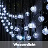 Salcar Guirlande lumineuse solaire 5m 20 LED boule n Voir les images du produit 4