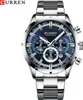 A close-up studio shot of a men's wristwatch against a white background. Produktbild-Vorschau