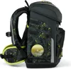 Side view of a green and yellow patterned backpack. Produktbild-Vorschau