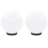 vidaXL LED zahradní světla 2 ks. Kulové 20 cm PMMA Náhled obrázku produktu 1