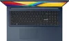 Top-down view of an open laptop. Produktbild-Vorschau