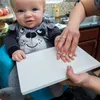 Baby Handabdruck Fußabdruck Baby Holz Bilderrahmen mit Produktbild-Vorschau 2