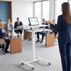 HOMCOM Laptoptisch Höhenverstellbar 71-107cm mit Rollen, Produktbild-Vorschau 9