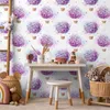 Vlies Tapete - Balloons of Flowers 50x1000 cm Für Kinder Produktbild-Vorschau 1