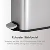 Vidacharmy 10L Trash Can with Pedal and Soft-Close Lid, Produktbild-Vorschau 6