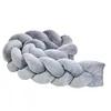 LuMali Bettschlange Baby Grau 210x18x12 cm , Produktbild-Vorschau 1