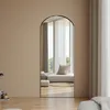 Miroir pleine longueur 180 x 80 cm en verre trempé avec Voir les images du produit 3